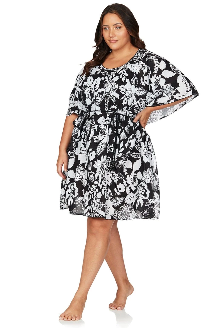 Covers Cantata Forte Black Beethoven Kaftan Cover Up Resort Wear