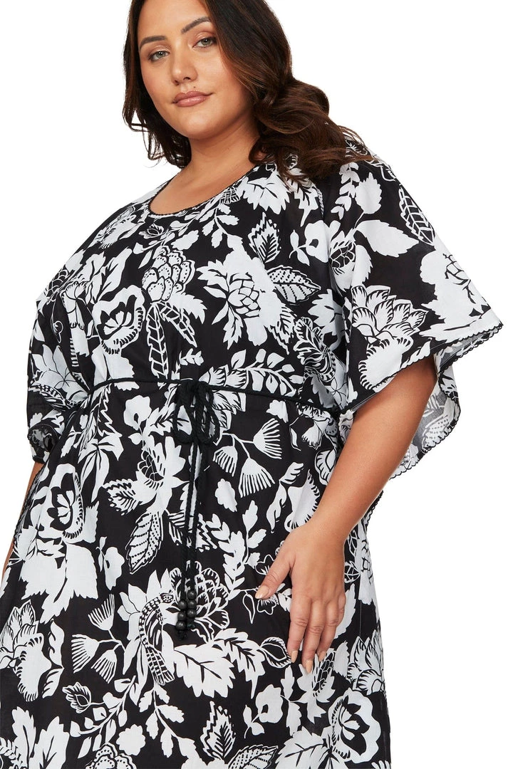 Covers Cantata Forte Black Beethoven Kaftan Cover Up Resort Wear
