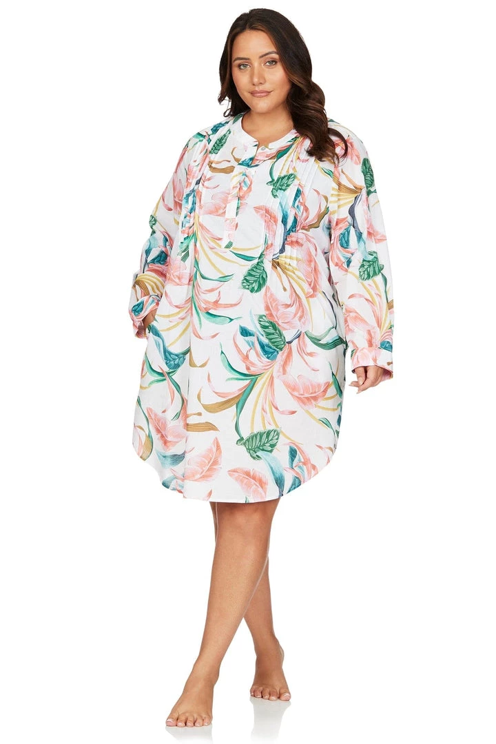 Covers New Arrivals April Spritz White Gershwin Over Shirt Cover Up