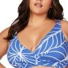 New Arrivals Philharmonic Blue Delacroix Bikini Top