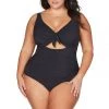 Aria Black Cezanne Underwire One Piece One Pieces