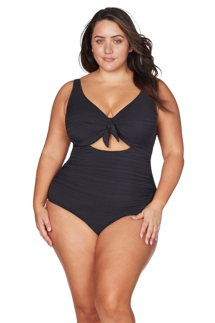 Aria Black Cezanne Underwire One Piece One Pieces