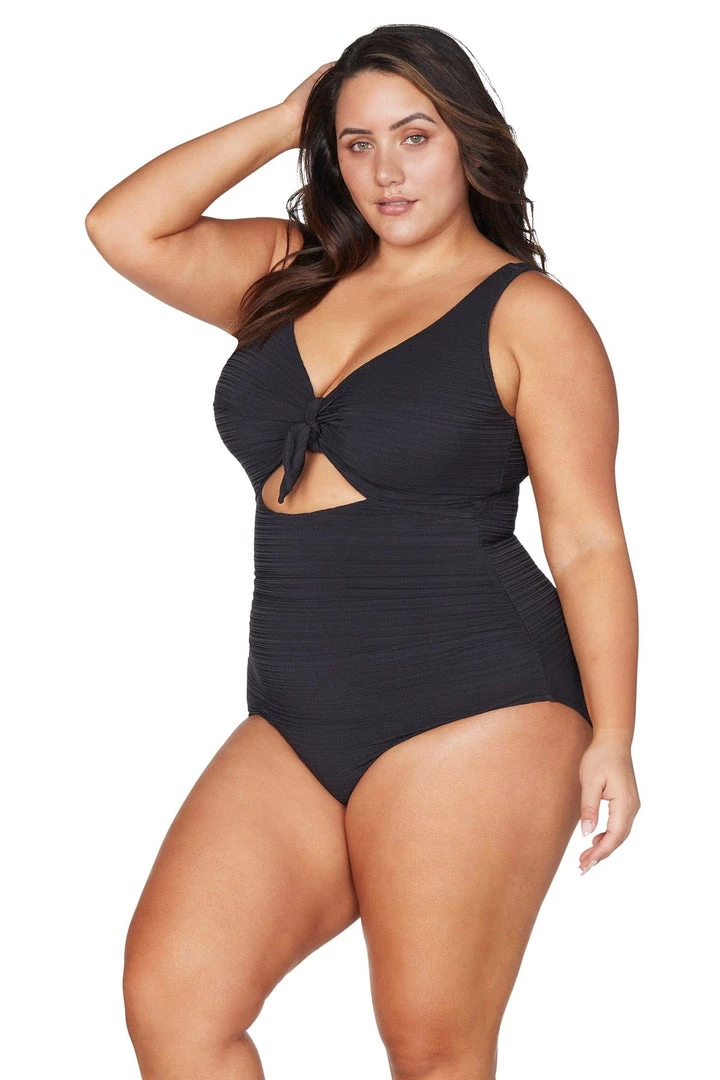 Aria Black Cezanne Underwire One Piece One Pieces