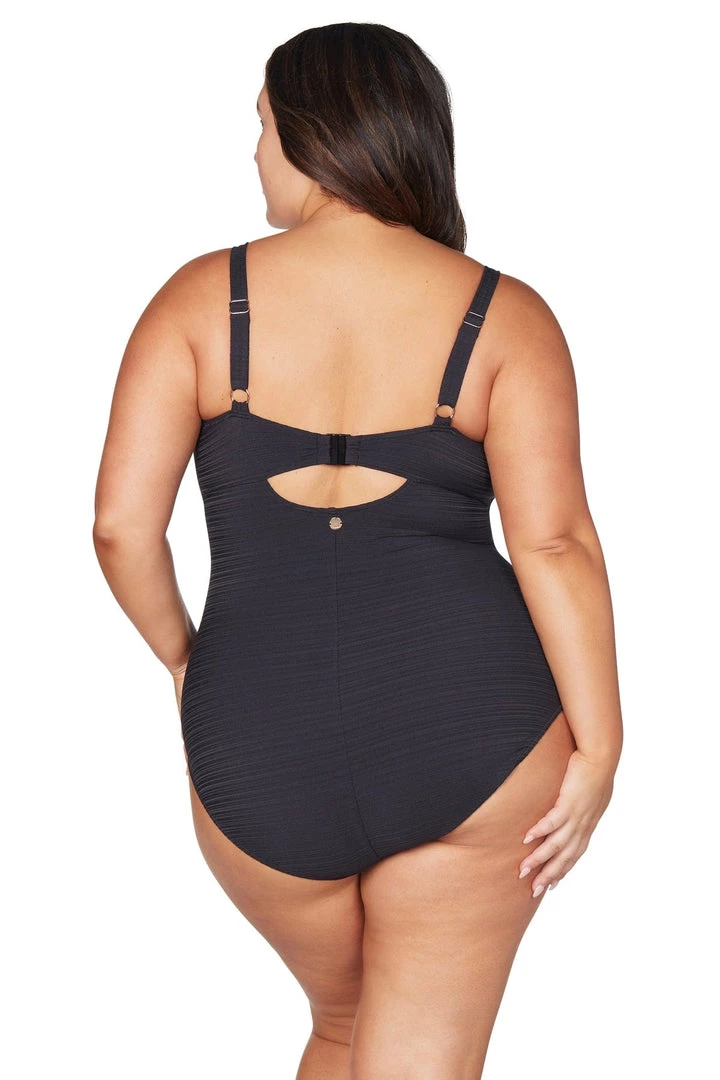 Aria Black Cezanne Underwire One Piece One Pieces