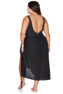 Covers Ben Galay Black Bach Sarong With Bag New Arrivals