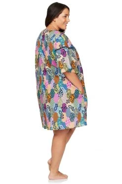 Covers New Arrivals Salmagundi Multi Brahms Short Sleeve Dress