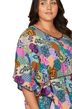 Covers Salmagundi Multi Beethoven Kaftan Cover Up New Arrivals