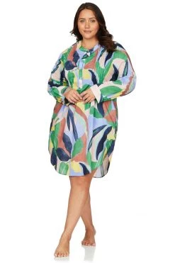 Covers L'avana Multi Gershwin Over Shirt Cover Up New Arrivals