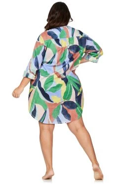 Covers L'avana Multi Gershwin Over Shirt Cover Up New Arrivals