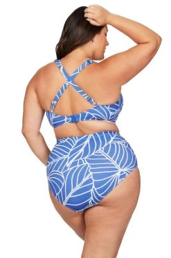 Philharmonic Blue Botticelli High Waist Swim Pant