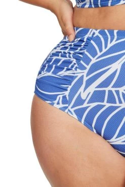 Philharmonic Blue Botticelli High Waist Swim Pant