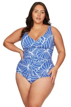Philharmonic Blue Delacroix Tankini Top New Arrivals