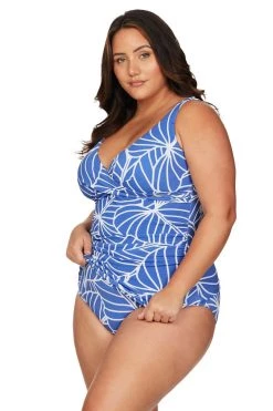 Philharmonic Blue Delacroix Tankini Top New Arrivals