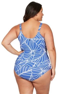 Philharmonic Blue Delacroix Tankini Top New Arrivals