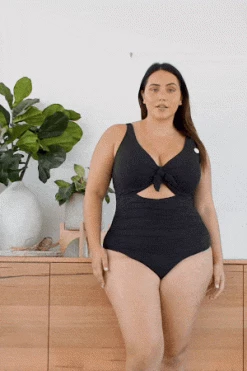 Aria Black Cezanne Underwire One Piece One Pieces